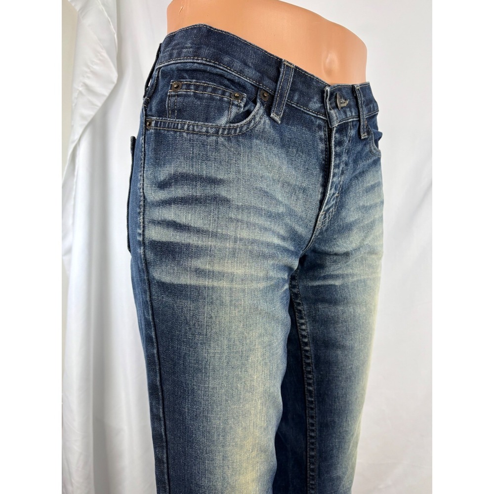 American Eagle Women's Bootcut Jeans Size 0 Faded Indigo Classic - Picture 4 of 14